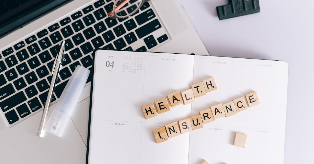 Insurance Planning, health insurance on a planner